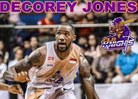 Decorey Jones in ASEAN League with CLS Knights